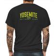 Yosemite National Park Modern Fit Mens Back Print T-shirt