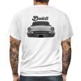 1955 Buick Two Side White Mens Back Print T-shirt