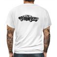 1968 Ford Mustang Fastback Mens Back Print T-shirt