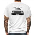 1979 Buick Regal Front White Mens Back Print T-shirt