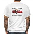 2003 Corvette 50Th Anniversary Convertible GrayShirt Mens Back Print T-shirt