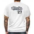 500 Level Giancarlo Stanton New York Baseball Mens Back Print T-shirt