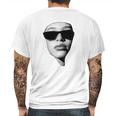 Aaliyah In Glasses Mens Back Print T-shirt