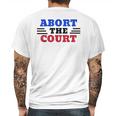 Abort The Supreme Court Mens Back Print T-shirt