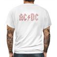 Ac Dc Song Mens Back Print T-shirt