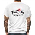 Basically A Detective True Crime Gift Crime Junkie Mens Back Print T-shirt