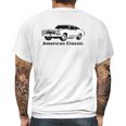 American Classic Hotrod Chevelle Nova Muscle Car Mens Back Print T-shirt