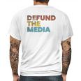 Anti Fake News Efund The Media Apparel Mens Back Print T-shirt