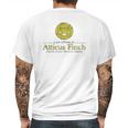 Atticus Finch Law Mens Back Print T-shirt