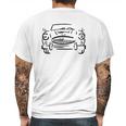 Austin Healey 3000 Mens Back Print T-shirt