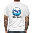 Baby Shark Matching Family Cute Mens Back Print T-shirt