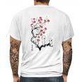 Bakugou Ink Style Princess Mononoke Little Forest Spirits Mens Back Print T-shirt