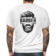 Barber Shop Apron Combo Blade Case Station Hair Set Mens Back Print T-shirt