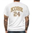 Basketball Kobe Fan 24 Mens Back Print T-shirt