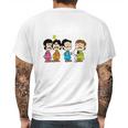 The Beatles Peanuts StyleShirt Mens Back Print T-shirt