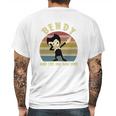 Bendy And The Ink Machine Mens Back Print T-shirt