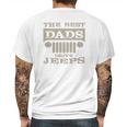 The Best Dads Drive Jeeps Dad Birthday Gifts Mens Back Print T-shirt