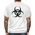 Biohazard Arl Design Radioactive Symbol Nuclear Gifts Mens Back Print T-shirt