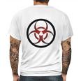 BiohazardShirt Mens Back Print T-shirt