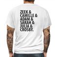 The Braverman Family Character Mens Back Print T-shirt