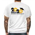 Brown University Class Of Graduation 2020 Mens Back Print T-shirt