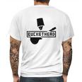 Buckethead Retro Guitar T-Shirt Mens Back Print T-shirt