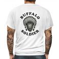 Buffalo Soldier Reggae Music Cool Vintage Bob Rastafarian Lion Marley Graphic Mens Back Print T-shirt