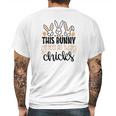 This Bunny Gets All The Chicks Funny Mens Back Print T-shirt