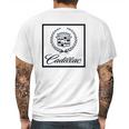 Cadillac Car Logo Mens Back Print T-shirt