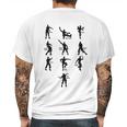 Campus Apparel Emote Dances Funny Youth Mens Back Print T-shirt