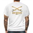 Cavalry Scouts Since 1775 Army 20297 Mens Back Print T-shirt