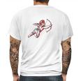 Cherub Cupid Vintage Aesthetic Mens Back Print T-shirt