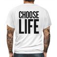 Choose Life Vintage Retro 80S Funny Mens Back Print T-shirt