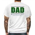 Columbia University Proud Dad Parents Day 2020 Mens Back Print T-shirt