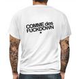 Comme Des Fuckdown Hoodies - Mens Hoodie Mens Back Print T-shirt