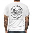 Couple More Days Construction We’Re Always Almost Done V8 Mens Back Print T-shirt