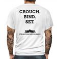 Crouch Bind Set Mens Back Print T-shirt