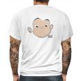 Curious George Face Mens Back Print T-shirt