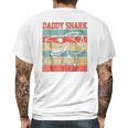 Daddy Shark Lover Marine Biology Mens Back Print T-shirt