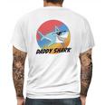 Daddy Shark With Sunglasses Dad Birthday Gifts Mens Back Print T-shirt