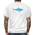 Mens Daddy Shark Short Sleeve Top Mens Back Print T-shirt