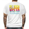 Del Boca Vista Vintage Retro Mens Back Print T-shirt