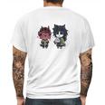 Demon Slayer Cute Art Mens Back Print T-shirt