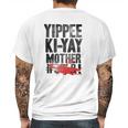 Die Hard Yippee Ki Yay Quote Mens Back Print T-shirt