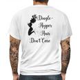 Dinglehopper Hair Dont Care Mermaid Funny Dingle Hopper Mens Back Print T-shirt