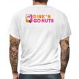 Dink And Go Nuts Mens Back Print T-shirt