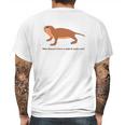 Who Does Not Love A Naked Mole Rat Mens Back Print T-shirt