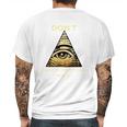 Dont Believe Everything You See Funny Illuminati Mens Back Print T-shirt