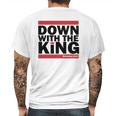 Down With The King Mens Back Print T-shirt