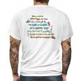 Dr Seuss Book Title Mens Back Print T-shirt